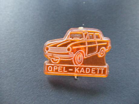 Opel Kadett Oranje oldtimer auto